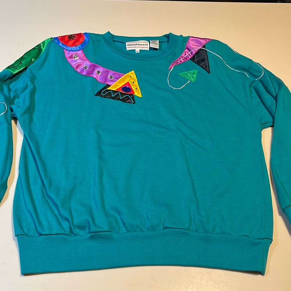 Westbound sweatshirt  green Large